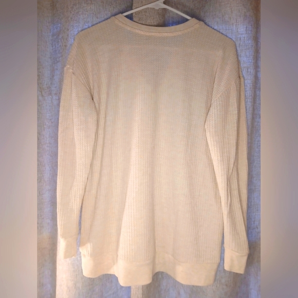 LOFT WOMEN'S SMALL LONG-SLEEVE WHITE TOP - Picture 3 of 4